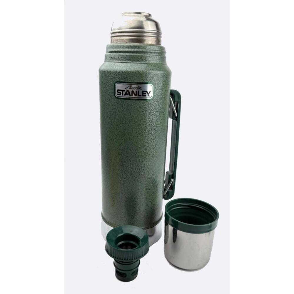 Stanley Aladdin USA 2L Thermos w/Handle EXCELLENT CONDITION - Classic Green